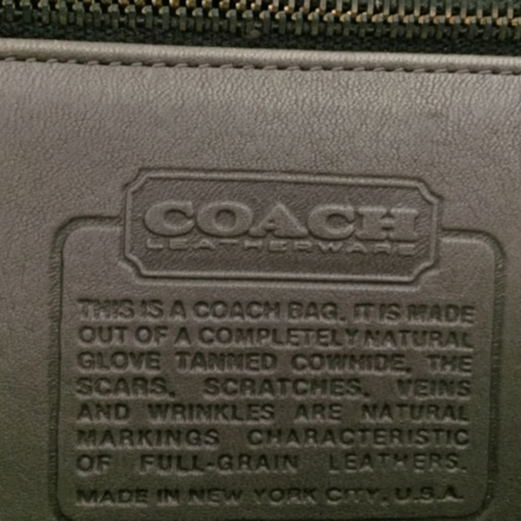 Coach Leather Briefcase - Picture 2 of 2